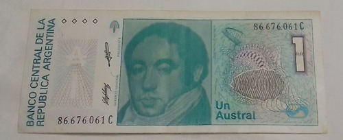 Billete 1 Austral Serie C - Gianmm