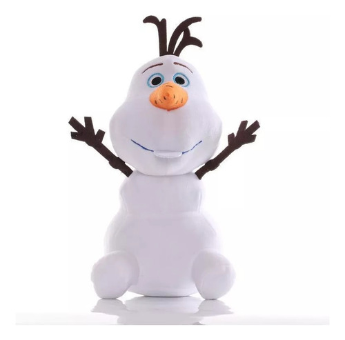 Conjunto De 4 Brinquedos De Pelúcia Frozen Elsa Anna Olaf
