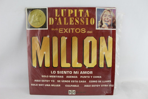 D209 Lupita D'alessio -- Sus Exitos Del Millon Lp