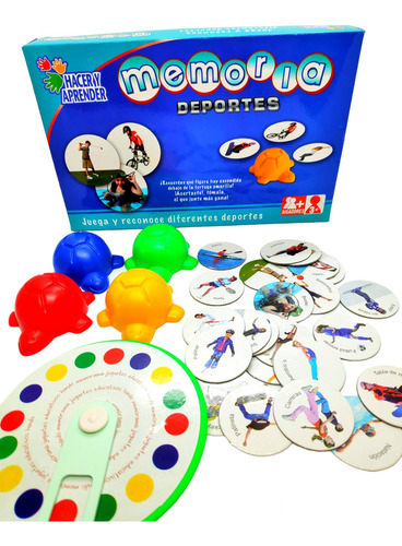 Juego De Memoria Didáctico De Deportes