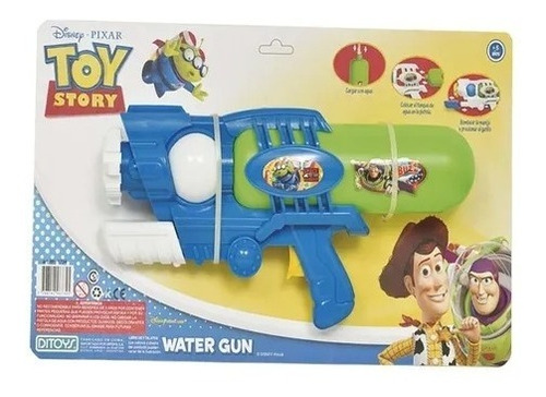 Pistola De Agua Ditoys Toy Story Small Water Ditoys 1734