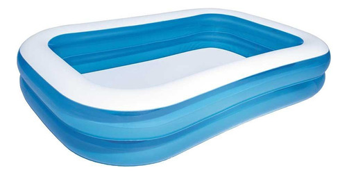 Piscina Inflável Retangular Bestway Capacidade 778 Litros +