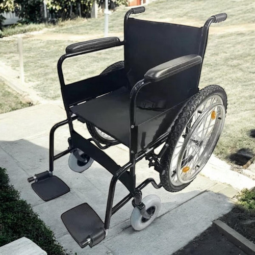 Silla De Ruedas Llanta Todo Terreno Plegable Uso Rudo Sc