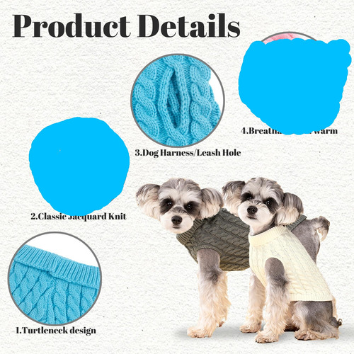 Suéter Para Perros Ropa Para Perros Pequeños Y Medianos