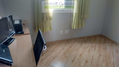 Imagem 8 de 12 de Apartamento Com 3 Dorms, Vila Metalúrgica, Santo André - R$ 369 Mil, Cod: 696 - V696