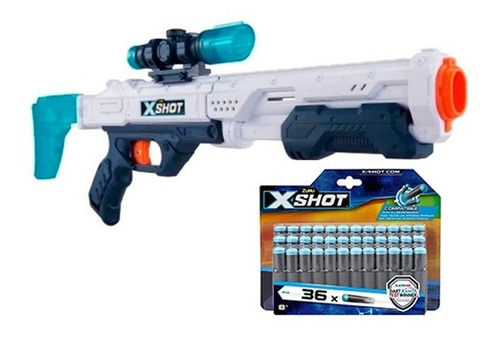 Rifle Escopeta Lanza Dardos Pistola X Shot + Kit X36 Dardos