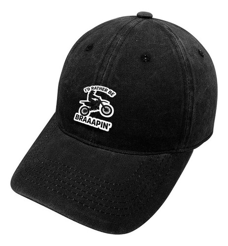 Gorra Pre Lavada Algodón Motos R371