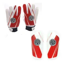 Comprar Kit Guantes Arquero Canilleras Drb River Infantil Millonario