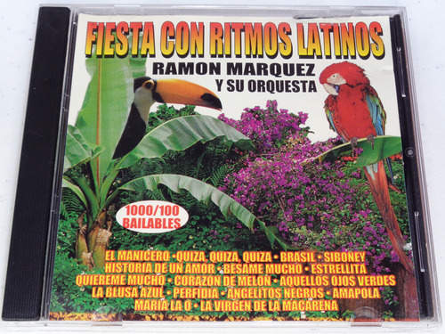 Ramón Márquez Y Su Orquesta - Fiesta Con Ritmos Latinos Cd