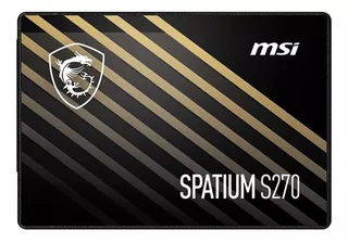 Disco Solido MSI Spatium S270 480 Gb Sata 2.5