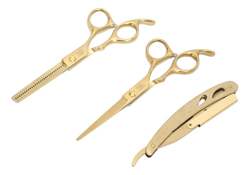 Juego De Tijeras Para Cortar El Cabello De Acero Inoxidable