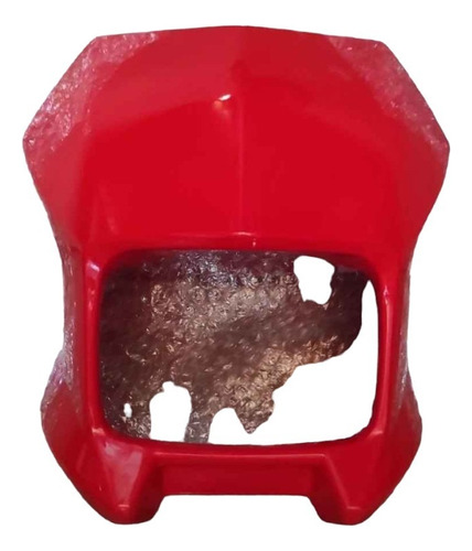 Mascara Cubre Foco Frontal Euromot Gxt 200 (rojo)