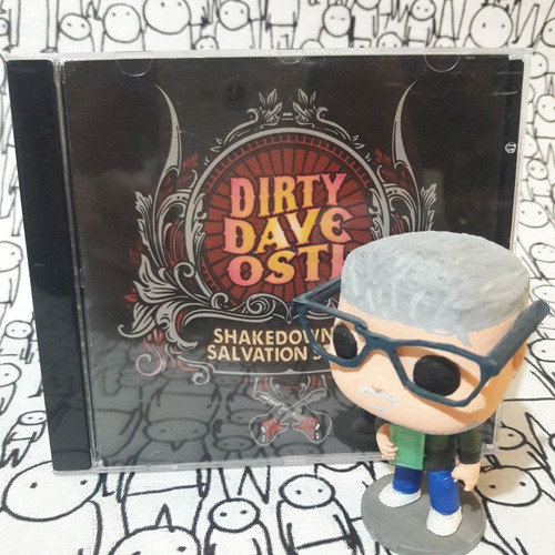 Dirty Dave Osti - Shakedown On Salvation Street - Cd Usado 