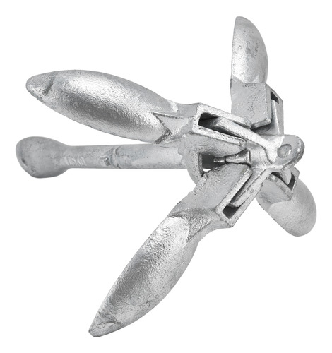 Barco Plegable Anchor Grapnel 4 Fluke De Acero Al Carbono De