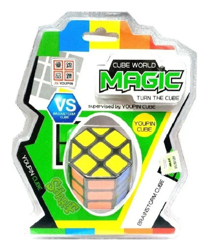Cubo Mágico Ocotognal World Cube Isakito - Excelente Fidget