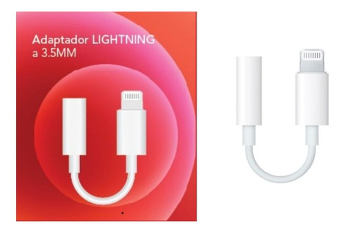 Adaptador Auriculares Para iPhone Lightning A 3.5 - Market