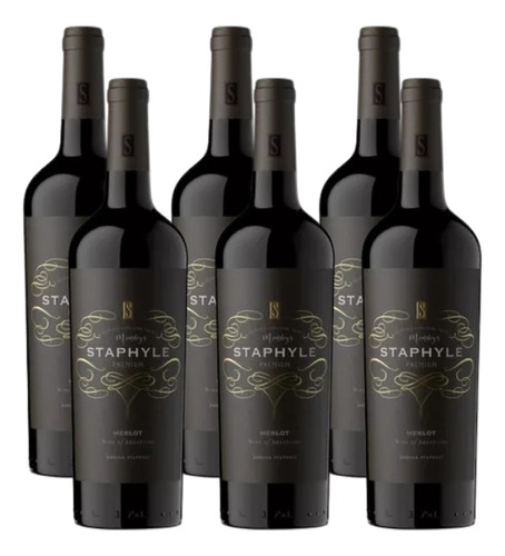 Vino Staphyle Reserva Merlot Caja 6x750ml