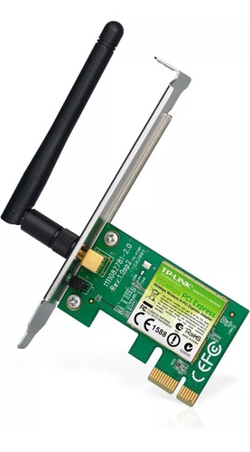 Imagen 3 de 6 de Placa Red Wifi Tp Link Wn781nd 150mbps Lite N Pci-e