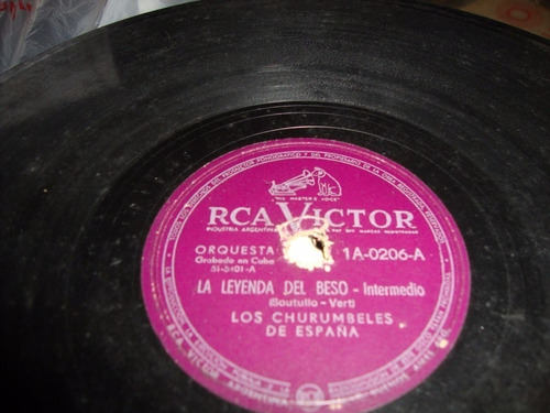 Pasta Los Churumbeles De España Rca Victor C87