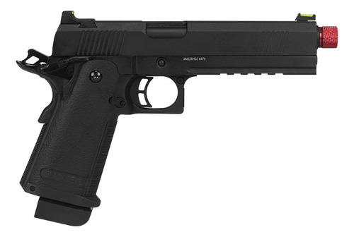 Pistola Rossi Gbb 1911 6.0mm Black Devil 5.1 C/ Green Gás