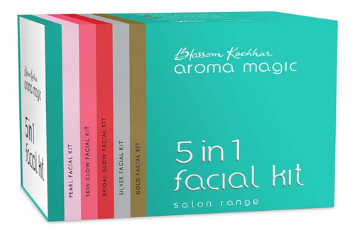 Kit Facial Aroma Magic 5 Em 1 Para Cuidados Com A Pele Natur