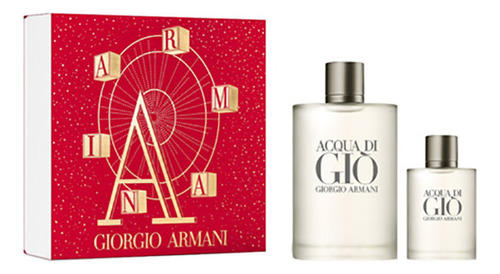 Cofre Acqua Di Gio 200 Ml+ Mini Talla Giorgio Armani