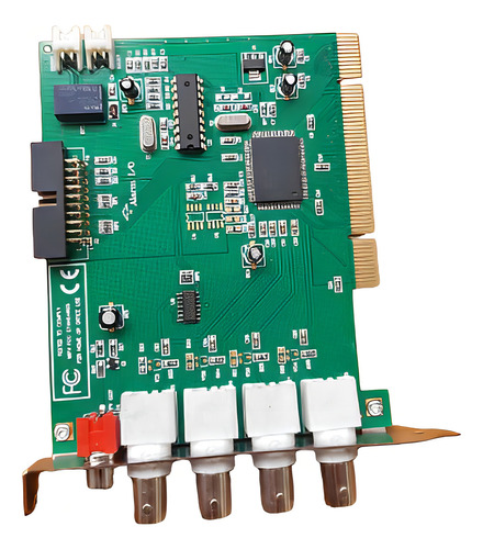 Pci Placa Captura Vídeo Dvr 4 Canais Para Câmeras Ws-dsr104