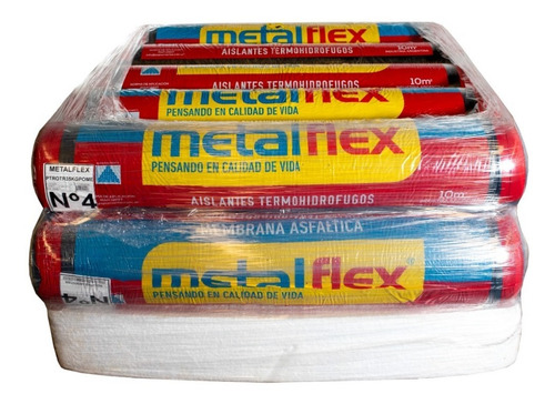 Rollo Membrana Asfáltica Metalflex 4p 40 Kg.