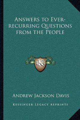 Libro Answers To Ever-recurring Questions From The People...