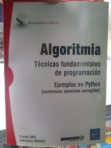 Libro Algoritmia Técnicas Fundamentales De Programación 