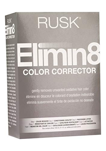 Corrector De Color Rusk Elimin8, Paquete De 3, Elimina El Ox