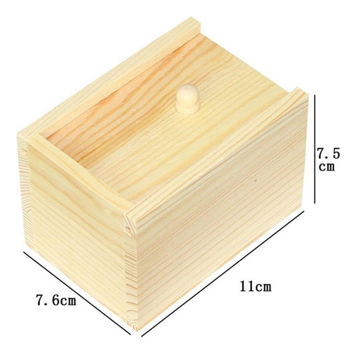 Caja De Madera Para Susto De Araña De Broma, Juguete