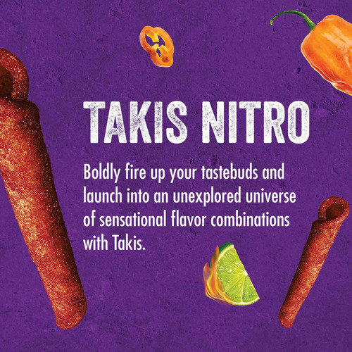 Papas fritas Takis habanero y limón 280.7 g pack x 2 u
