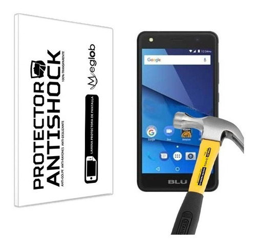 Lamina Protector Pantalla Antishock Antigolpe Blu Studio G3