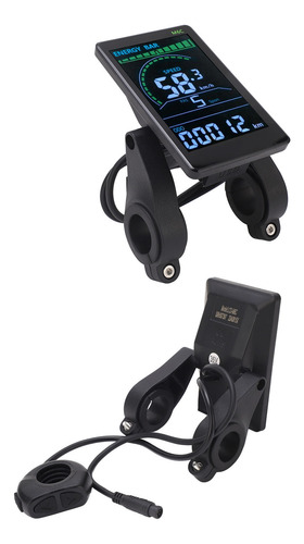 Pantalla Lcd Para Bicicleta Eléctrica M6c Display Meter Abs