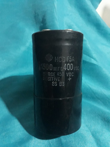 Condensador Hitachi 1500 Uf 400 Vdc