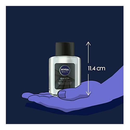 Nivea Men After Shave Loción Después De Afeitar Deep,