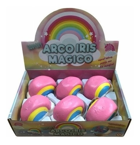 Squishy  Arco Iris Magico Ploppy 381486