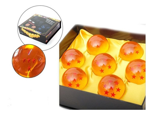 Esferas Tamaño Real Del  Dragon Ball  7.6 Cm 