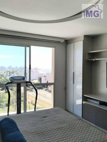 Imagem 1 de 22 de Flat Com 1 Dormitório À Venda, 63 M² Por R$ 380.000,00 - Glória - Macaé/rj - Fl0019