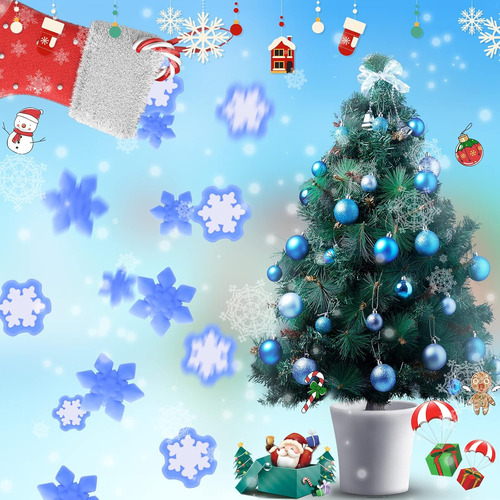 Jerify 40 Piezas Navidad Squishy Copo De Nieve Fidget Juguet
