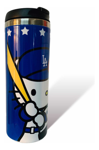 Termo Dodgers Hello Kitty Color Azul Marino