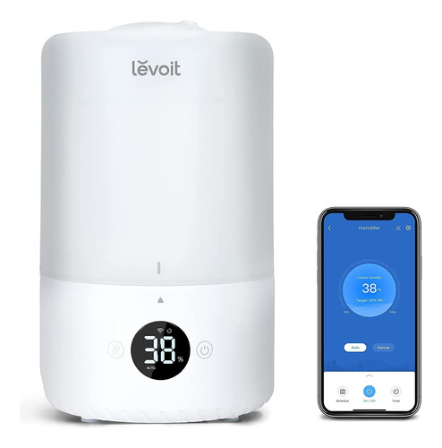 Levoit 3l Top-fill Humidificador A Bebés Para Aliviar Mocos