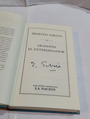 Abaddón El Exterminador - Ernesto Sábato (Usado)