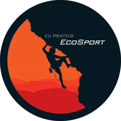 Imagem 1 de 1 de Capa Estepe Ecosport 03/ Alpinista Com Cadeado E Cabo De Aço