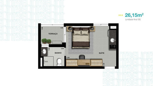 Imagem 14 de 14 de Studio Residencial Para Venda, Consolação, São Paulo - St6775. - St6775-inc