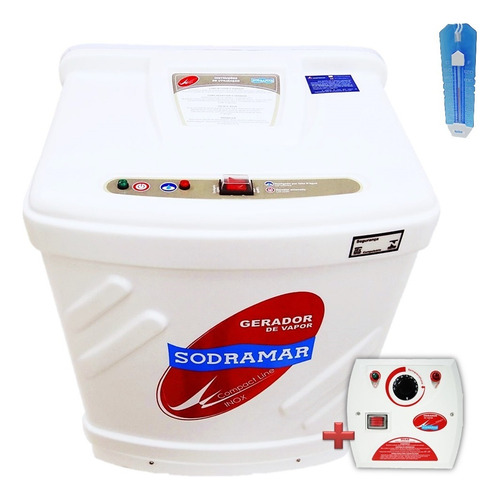 Sauna 12kw 220 Bif Sodramar + Comando Analógico + Termômetro