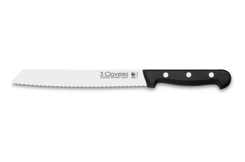 Cuchillo Tres Claveles # 920 Inox Mgo Abs 20cms Panero