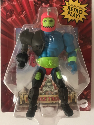 Trapjaw Motu Origins Retro Masters Of The Universe Mandibula (Usado)