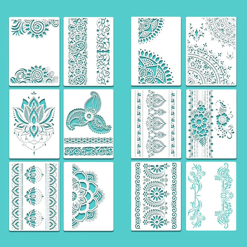 Plantilla De Pared De Conjunto Pequeño Grande De Serie 1